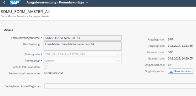 Darstellung in Fiori